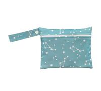 Yurosiay Wetbag Bolsa de Pañales Pequeña Bolsa de Pañales Bebé Reutilizable Lindo Patrón Viaje Portátil Pañal Bolsas de Viaje con Bolsillo Impermeable Lavable Bebé Organizador Bolsa #37