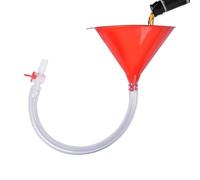 Yurosuis Embudo de cerveza, embudo para bebidas de fiesta con válvula, accesorio reutilizable para beber con manguera a prueba de salpicaduras para juegos de fiesta, actividades en grupo, excursiones