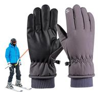 Yurosuis Guantes De Ciclismo Calientes, Manoplas de Dedos Completos para Pantalla Táctil e Impermeables al Viento, Guantes de Nieve, para Hombres y Mujeres para Correr, Ciclismo, Senderismo, Conducir