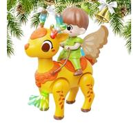 Yurosuis Juguete para gatear | Carrito de bebé con música y luz | Actividad de juego educativo para promover el desarrollo de gatear y correr, actividad en el suelo para interiores