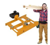 Yurosuis Sierra para Aserradero Portátil,Guía de Corte Vertical para Madera | Accesorio de Fresado Base Plana para Taller Exterior y Jardín