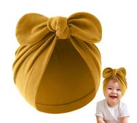 Yurosuis Sombreros para bebés recién Nacidos,Sombreros para recién Nacidos - Sombrero de Nudo - Gorros de bebé con Lazo para niños y niñas, Bonito Gorro de bebé, Gorro Suave para Nacido