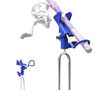 Yurosuis Soporte para Caña De r En Tierra - Portacañas Giratorio 360 Grados | Accesorio De para Playa Muelle Hombre Mujer Bass Garaje