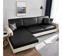 YURRO Funda de piel sintética para sofá de alta elasticidad, protección contra arañazos para gatos, impermeable, repuesto para mascotas y niños