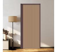 yurstcggh Puerta Corredera Plegable Puerta Plegable Invisible De Nido De Abeja,60 65 70 75 80 85 90 CM Ancho,Separador Interior Puertas de acordeón,para Cocina y Dormitorio 170×200cm Marrón