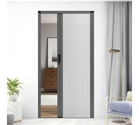 yurstcggh Puerta Plegable Corredera,Puerta Plegable Invisible De Nido De Abeja,60 65 70 75 80 85 90 CM Ancho,Separador Interior Puertas de acordeón,para Armario De Cocina En Ático 165×190cm Blanco