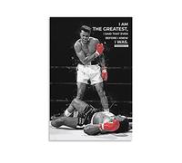 YURUOXIMAO Senza Cornice Muhammad Ali-116 Poster Soggiorno Camera da letto Pittura Opera d'arte 30 * 50cm