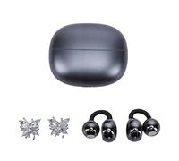 Yusat Auriculares inalámbricos Bluetooth, diseño de puente C, ajuste cómodo con control táctil inteligente, para correr, nadar en el gimnasio