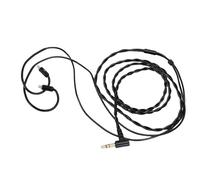 Yusat Cable de Repuesto para Auriculares, Cable de de 2 Pines de 0,78 Mm a 3,5 Mm, para Auriculares con Alambre de Cobre OFC, Ganchos para las Orejas Preformados para