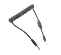 Yusat Cable de Sincronización de Flash Cable en Espiral Macho de 3,5 Mm para Lea para DSLR Serie G Serie F