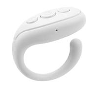 Yusat Control Remoto Página Turner Teléfono Celular Llamada Control Remoto Teléfono Reloj Romano Página de TV Gire Haga como Dispositivo Selfie JX 03 (Blanca)