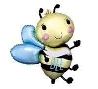 Yusat Critter Balloons Paquete de 12 Globos de Abeja de Película de | Las Lindas Formas de Insectos Incluyen Gecko, Mantis, Abeja, Uso en Exteriores a Prueba de Estiramiento y Resistente a