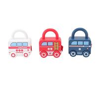 Yusat Desbloquea Habilidades, Forma de Coche, Juguete de Educación Temprana para Niños Pequeños de 6 Meses en Adelante, Aprende Números y Palabras en Inglés, Mejora la Coordinación Mano-Ojo
