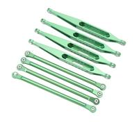 Yusat Enlace de Suspensión Superior Inferior Aleación de Aluminio Exquisito Juego de Enlaces de Suspensión RC de Alta Resistencia para Coche LOSI 1/8 LMT 4WD RC (#2)