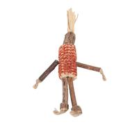 Yusat Juguete Interactivo con Palo de Hierba Gatera, Juguete Masticable para Gatos para Limpieza de Dientes con Vid Plateada y Hierba Gatera de Primera Calidad, Juego de Larga Dur (Estilo Stickman)