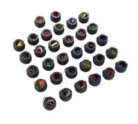 Yusat Juguetes de Plástico para Caldero de Brujas para Niños, Juego de Pequeñas Teteras Negras
