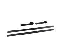 Yusat Kit de Herrajes para Puertas Corredizas de Granero, Rodamiento de Acero Al Carbono, Juego de Rieles Multiusos para Puertas de Granero, Instalación Sencilla