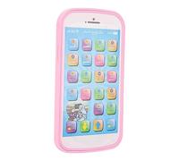Yusat Máquina de Aprender Inglés árabe Dispositivo Educativo con Pantalla Táctil Multilingüe con Función de Lectura de Punto Audible para Niños (Rosado)