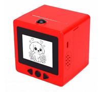 Yusat Mini impresora portátil impresora fotográfica de bolsillo impresora AI voz 2.4 pulgadas pantalla HD Bluetooth WiFi 10+ Idiomas 6 Estilos con botón AI para notas Manualidades Informes de viaje