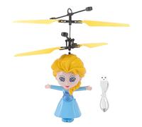 Yusat Muñecas Cuadricóptero Voladoras de Inducción para Niños y Niñas, Juguetes de Drones con Bola Voladora de Princesa RC, Avión Volador RC Interactivo para Niños y Niñas