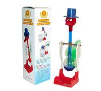 Yusat Novedoso pájaro que no se detiene líquido para beber pájaro divertido pato bebida agua escritorio juguete (azul)