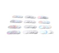 Yusat Paquete de 12 Guirnaldas de Puntos Redondos, Guirnalda Circular de Papel Nacarado de 13,12 Pies, Decoración Colgante con 36 Círculos de 5 Cm de Diámetro, para Fiesta, Boda, Aula (Plat Colorido)