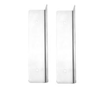 Yusat Protectores de Serpiente para Puertas de Garaje de Acero Inoxidable Protectores de Sellado para Puertas de Garaje de Umbral de Fijación Permanente con Tor