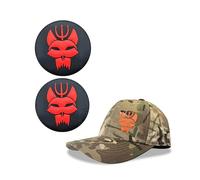 YUSENGMOO Camuflaje Seal Team Six Gorra de béisbol,Tactical Seals Hat+Patch (2,L)