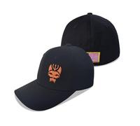 YUSENGMOO Gorra de béisbol Ajustada Camouflage Seal Tream Six Gorra táctica Seals Trident Gorra Flexible Airsoft (5,L)