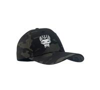 YUSENGMOO Gorra de béisbol Ajustada Camouflage Seal Tream Six Gorra táctica Seals Trident Gorra Flexible Airsoft (2,L)
