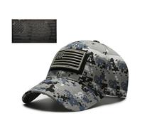 YUSENGMOO Gorra de béisbol azul grisáceo, gorra de béisbol con apliques bordados, deportes casuales al aire libre, correr, pesca, gorra de algodón + parches, 16, L