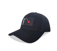 YUSENGMOO Gorra de béisbol de camuflaje Seal Tream Six con ajuste Tactical Seals Trident Airsoft, ajuste flexible, 7, L