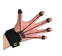 Yusheng Dedos,5 ejercitadores Dedos Silicona elástica y Manos - Agarre Manual para escaladores, tenistas, bajistas, guitarristas, pianistas