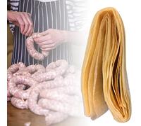 Yusheng Funda de salchicha para salchichas secas de secado comestible para salchichas calientes para salchichas caseras perro caliente