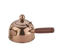 Yusheng Hervidor De Acero Inoxidable para Estufa, Cocina de Inducción, Hervidor de Té de Fondo Plan Don Mango Largo De Madera, Hervidor De Agua para Todos Tipos De Encimeras/Es