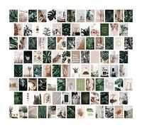 Yusheng Kit de Collage de Pared - Kit de Collage de Pared Fotos Estéticas - 70 Uds. Juegos de Postales con imágenes estéticas de Doble Cara, Bonita decoración de habitación para Dormitorio de Chicas