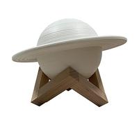 Yusheng Lámpara Saturno | Lámpara Saturno con 16 Colores | luz Luna Saturno con Control Remoto y táct Recargable para Navidad, Año Nuevo