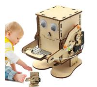 Yusheng Parts Eating Robot, Kit de ensamblaje de Robot - Proyectos de experimentos científicos de Bricolaje | Kit de Experimento científico de Robot Que Come Monedas de Bricolaje