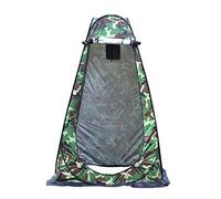 Yusheng Tienda de campaña para ducha portátil para camping, aseo exterior, vestuario, cubierta para la lluvia para camping y playa, fácil de montar, plegable con bolsa de transporte, color naranja