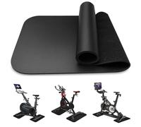 YushengTai 2 unidades Esterilla protectora para el suelo, dispositivo de fitness, 70 x 28 cm, 6 mm de grosor, base antideslizante resistente a los golpes, esterilla de protección para el suelo