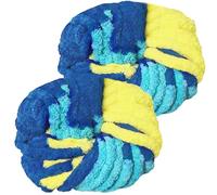 YushengTai Lana Gruesa para Tejer a Mano, 2 Piezas 500g Lana Gruesa Suave y Cómodo, Chunky Yarn Cojines, Mantas, Bufandas, Gorros de Punto