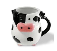 YushengTai Linda taza de café de vaca,Regalos de cosas de impresión de vaca,Taza de café de cerámica,Taza de animales divertida,Regalos de cumpleaños para mujeres, amantes de la vaca