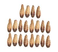 YushiTrading 5 Bolsas de nueces masticables para Loros, Juguetes Naturales para morder Que alivian el aburrimiento, golosinas secas para afilar el Pico de los Loros con diseño Decorativo para e