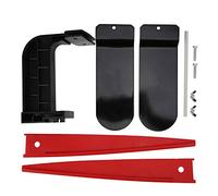 YushiTrading Ayuda para el Entrenamiento de Golf, Corrector Profesional de Postura de Swing de Golf, Entrenador de práctica de aleación y plástico con Accesorios Rojos Ajustables para Uso en