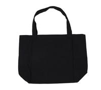 YushiTrading Canvas Yoga Mat Bag, Lightweight Gym Shoulder Bag for Yoga Mat Carrier with Handle, Large Capacity Durable Travel Beach Yoga Mat Handbag for Women and Men (Negra)