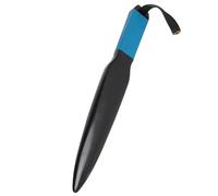 YushiTrading Dog Break Stick, Dog Bite Training Stick, Nylon Rubber Chew Toy for Small Medium Dogs with Black Lanyard, Stress Relief Training Tool for Backyard Garden Use (Mango Azul)