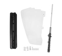 YushiTrading Entrenador de Resistencia eléctrica de Golf, Ayuda para Entrenamiento de Swing de Golf con aspas de Ventilador en Forma de V, Agarre Antideslizante para Entrenamiento de Fuerza, (Blanca)