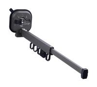 YushiTrading Perchero Plegable de Pared para secar Ropa, Perchero retráctil para secar la Ropa con potentes ventosas, Perchero de aleación de Aluminio Que Ahorra Espacio para Superficies Lisas,