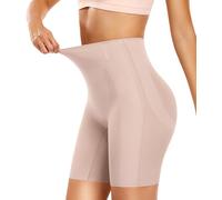 Yuson Girl Braga Fajas Reductoras Mujer Adelgazante Braguitas sin Costuras Moldeadoras Invisible Levanta Glúteos Cintura Alta Abdomen Braga Vientre Plano Pantalones Cortos(Nude, XXL)