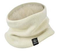 Yuson Girl Unisexo Invierno Bufanda Tubular Cuello de Punto Térmica con Forro Polar Pasamontañas Calentador Braga de Cuello Cálido Hombre Mujer para Running Esqui Ciclismo Snowboard(Beige)
